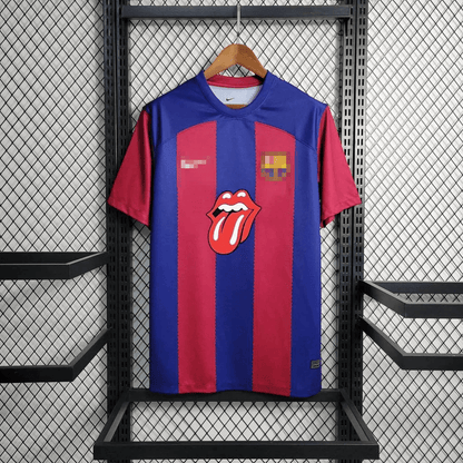 Barcelona x Rolling Stones 2023 Home Special Edition Jersey