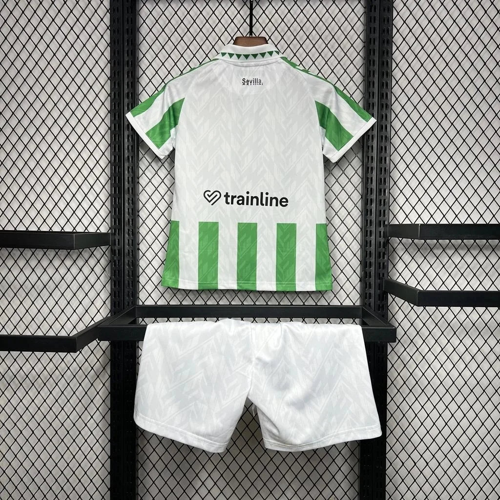 Real Betis 2024/2025 Home Kids Jersey