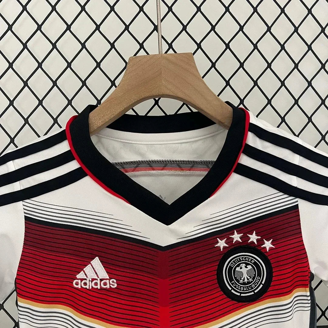 Retro Germany 2014 Home Kids Jersey