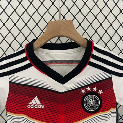 Retro Germany 2014 Home Kids Jersey