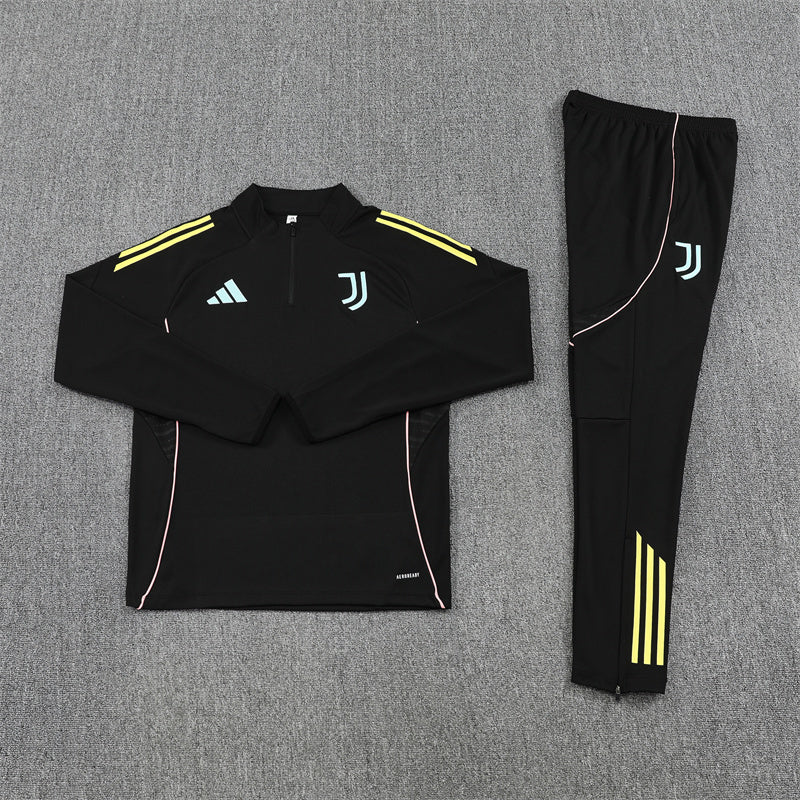 Juventus Black and Yellow Design 1 Tracksuit