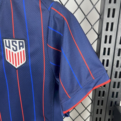 USA 2025/2026 Away Kids Jersey