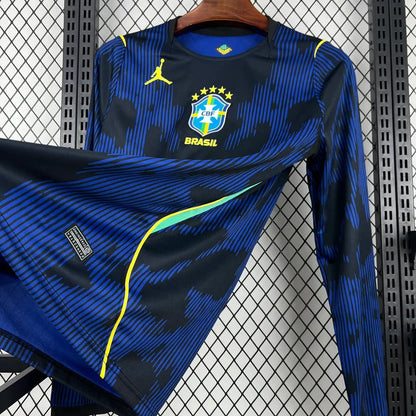 Brazil 2026 World Cup Long Sleeve Away Jersey