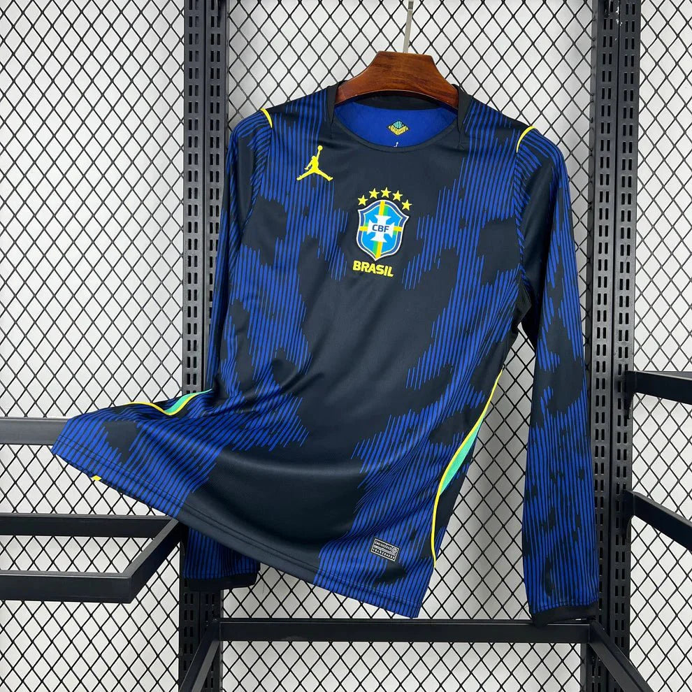 Brazil 2026 World Cup Long Sleeve Away Jersey