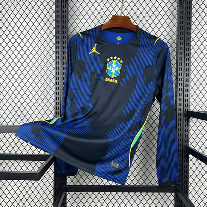 Brazil 2026 World Cup Long Sleeve Away Jersey
