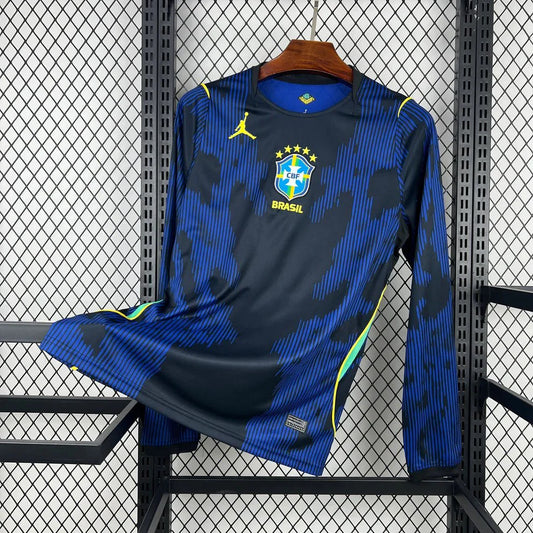 Brazil 2026 World Cup Long Sleeve Away Jersey