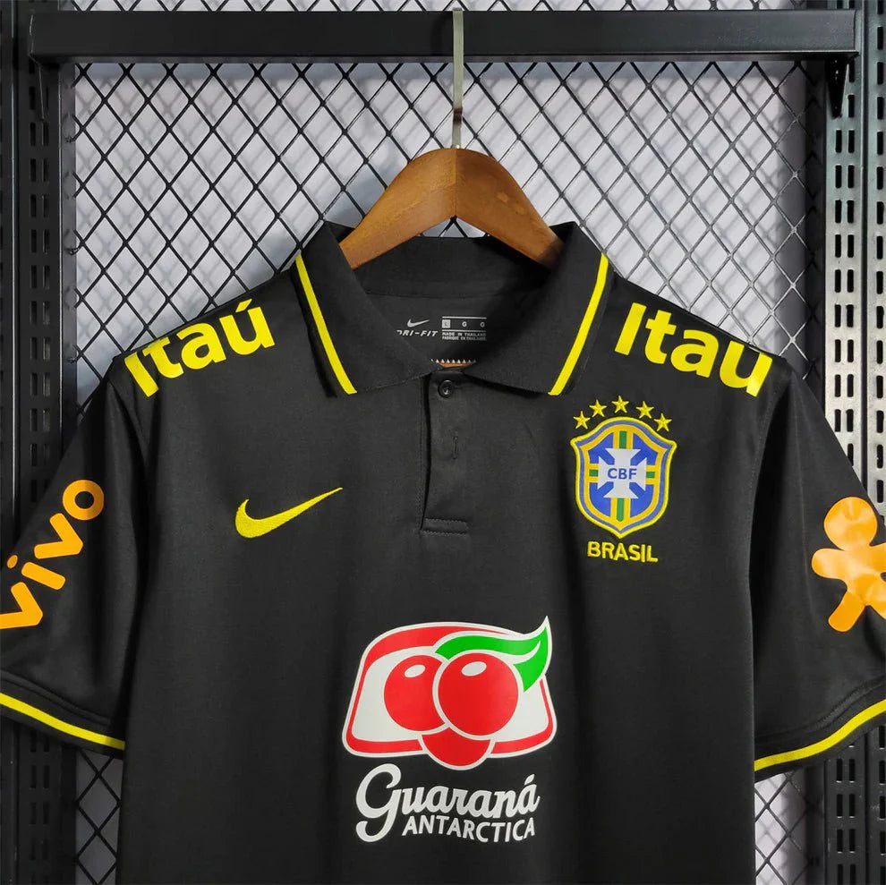 Brazil Black Polo Jersey
