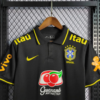 Brazil Black Polo Jersey