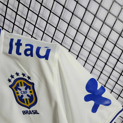 Brazil White Polo Jersey