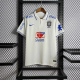 Brazil White Polo Jersey