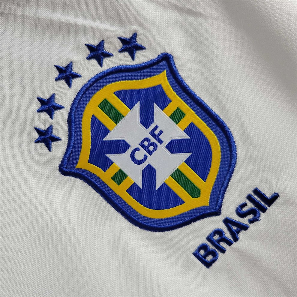 Brazil White Polo Jersey