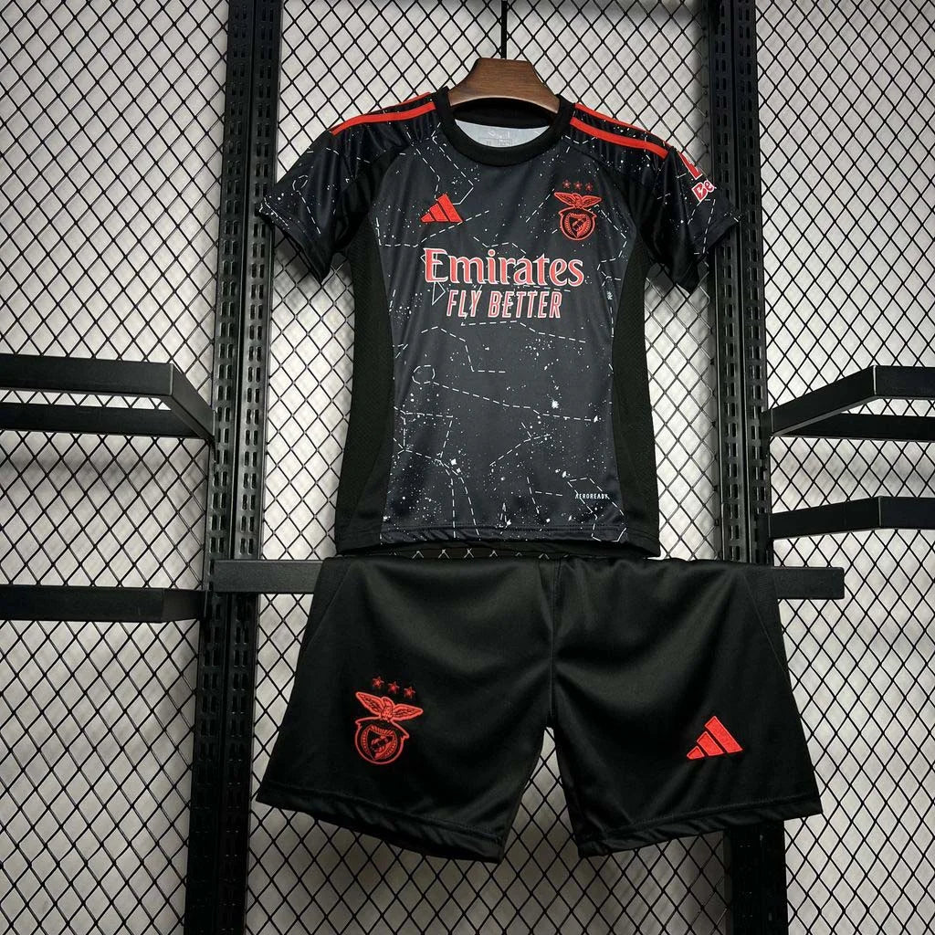 Benfica 2024-2025 Away Kids Jersey