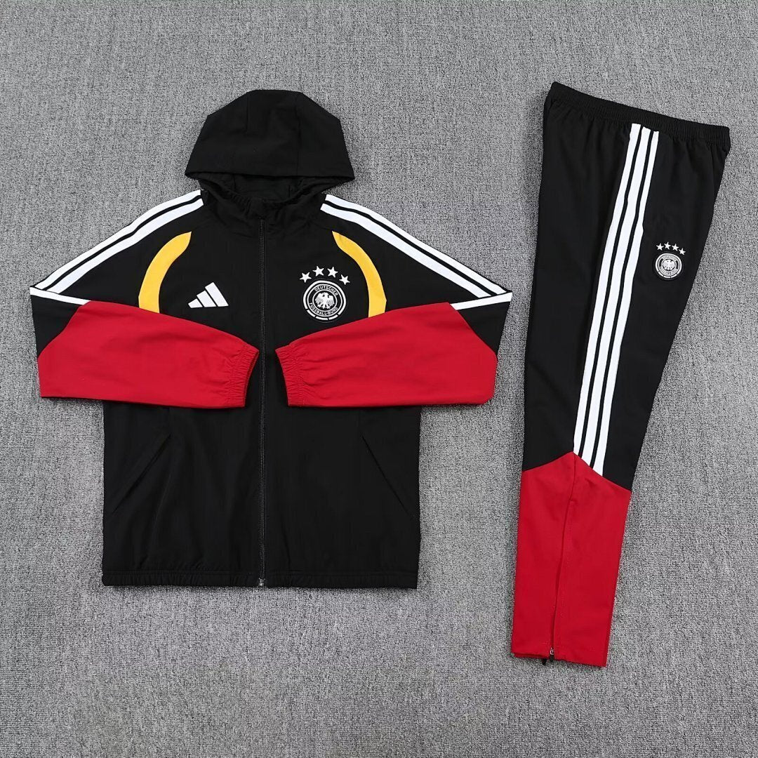 Germany Black Design 2 Tracksuit