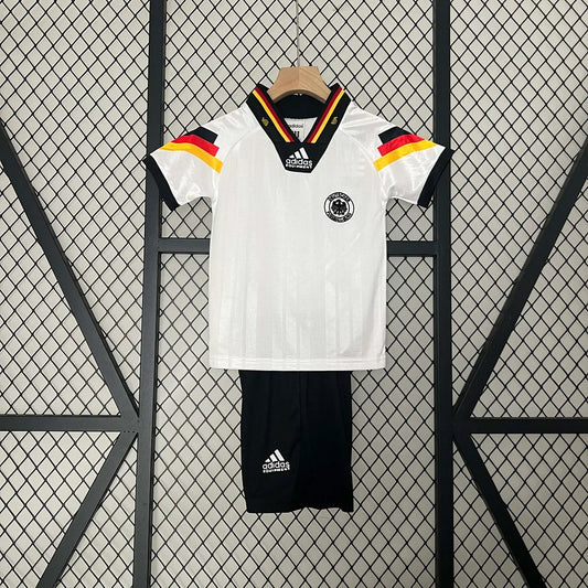 Retro Germany 1992 Home Kids Jersey