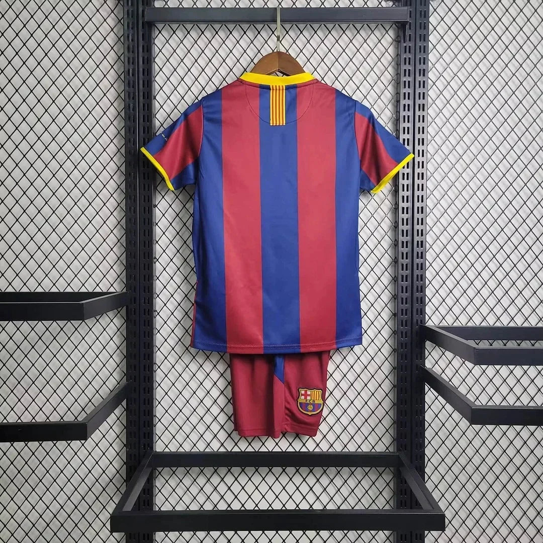 Retro Barcelona 2010/2011 Home Kids Jersey
