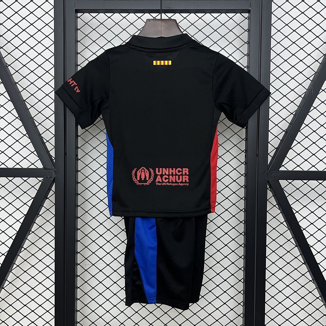 Barcelona 2024/2025 x Travis Scott Away Kids Jersey