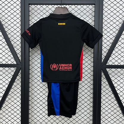 Barcelona 2024/2025 x Travis Scott Away Kids Jersey