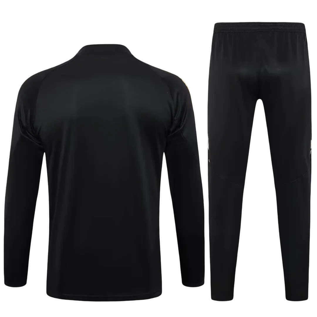 Real Madrid Black and Gold Design 2 Tracksuit