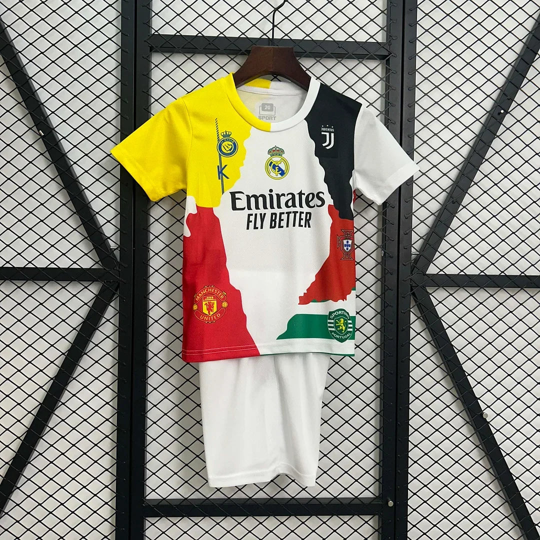 Ronaldo 7 All Teams Limited Edition Kids Jersey