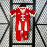 Bayern Munich 2025/2026 Home Kids Jersey