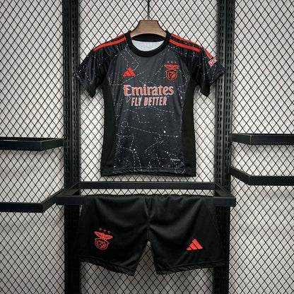Benfica 2024-2025 Away Kids Jersey