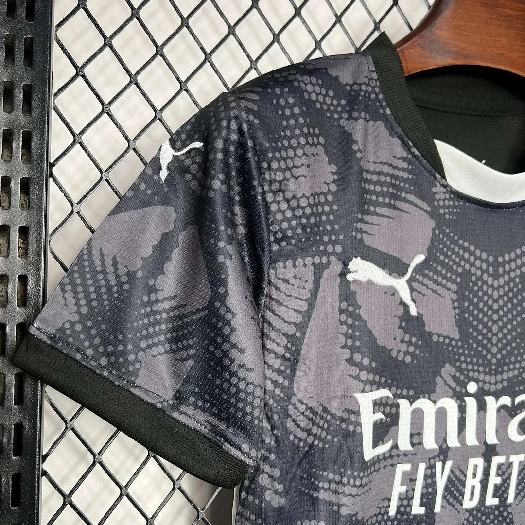 AC Milan 2024/2025 Goalkeeper Kids Jersey
