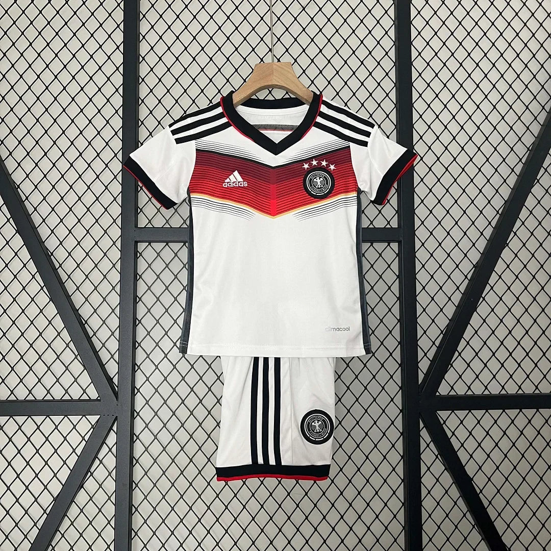 Retro Germany 2014 Home Kids Jersey