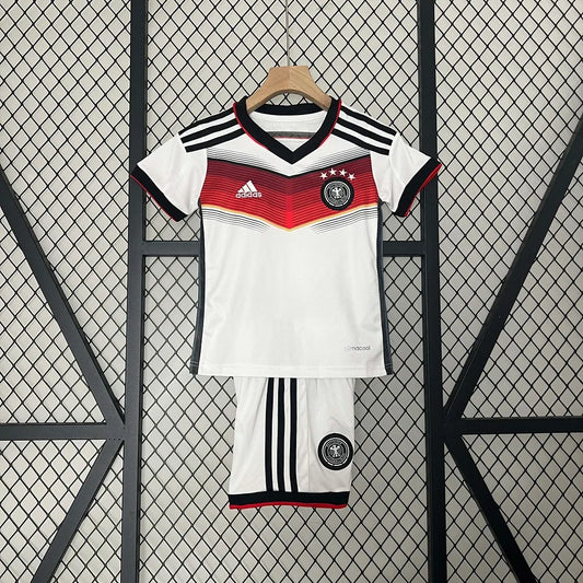 Retro Germany 2014 Home Kids Jersey
