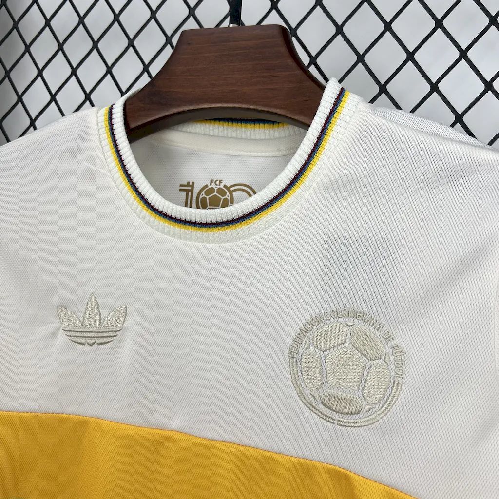 Colombia 2024/2025 100th Anniversary Kids Jersey