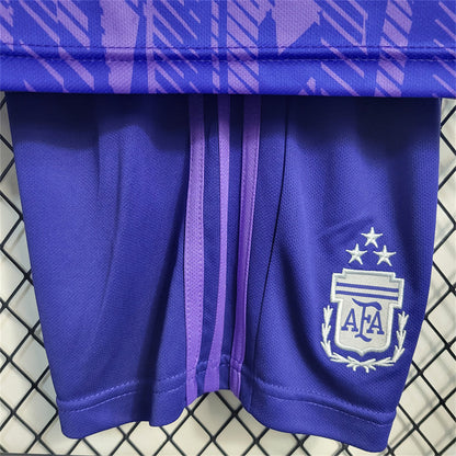Argentina 2022 Away Kids Jersey
