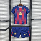 Barcelona 2025/2026 Home Kids Jersey