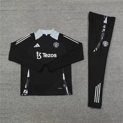 Manchester United Black Design 1 Tracksuit
