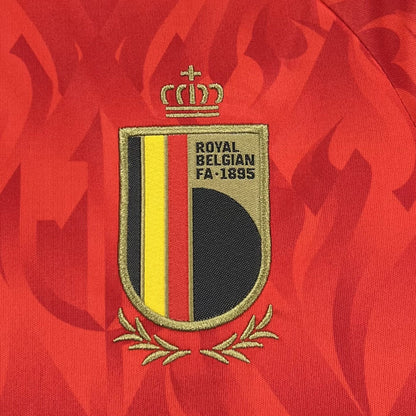 Belgium 2026 Home World Cup Kids Jersey