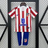 Atletico Madrid 2025/2026 Home Kids Jersey
