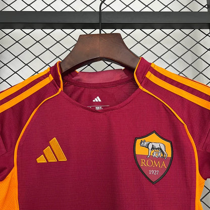 Roma 2025/2026 Home Kids Jersey