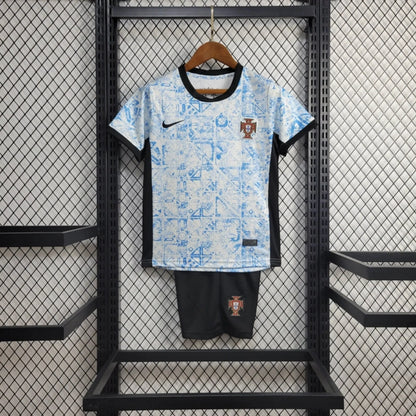 Portugal 2024 Away Kids Jersey