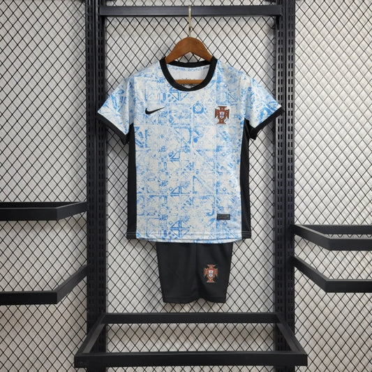 Portugal 2024 Away Kids Jersey