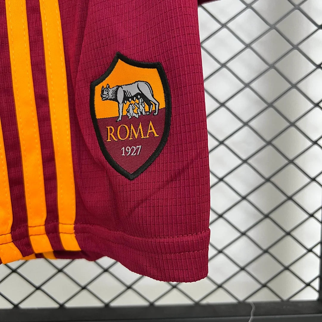 Roma 2025/2026 Home Kids Jersey