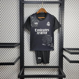 Real Madrid 2024/2025 x Y3 Fourth Black Kids Jersey