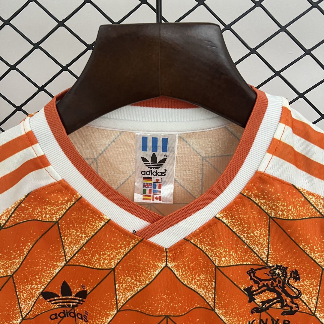 Retro Netherlands 1998 Home Kids Jersey