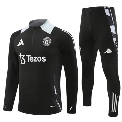 Manchester United Black Design 1 Tracksuit