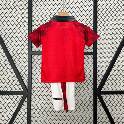 Retro Manchester United 1996/1998 Home Kids Jersey