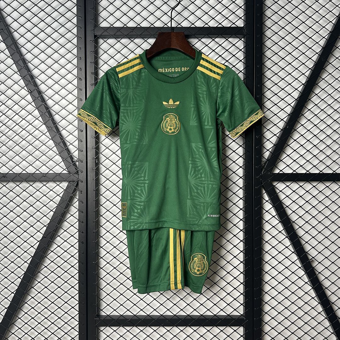 Mexico 2025-2026 Limited Edition Design 1 Kids Jersey