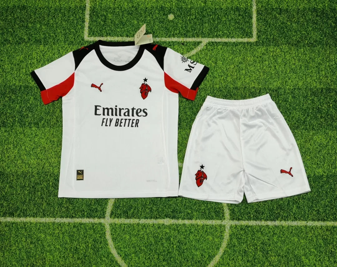 AC Milan 2025/2026 Away Kids Jersey