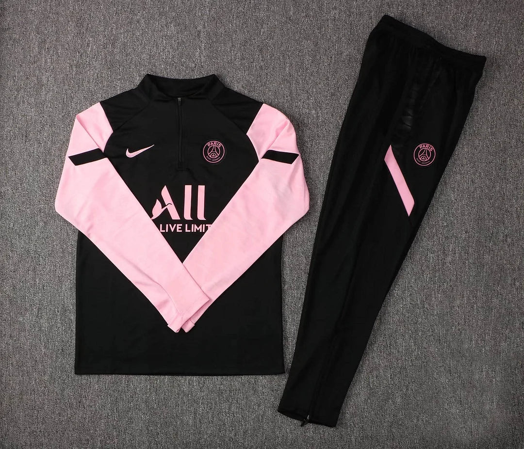 PSG Black and Pink Design 2 Tracksuit