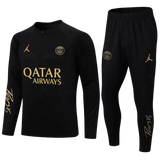 PSG Black and Gold Design 1 Tracksuit