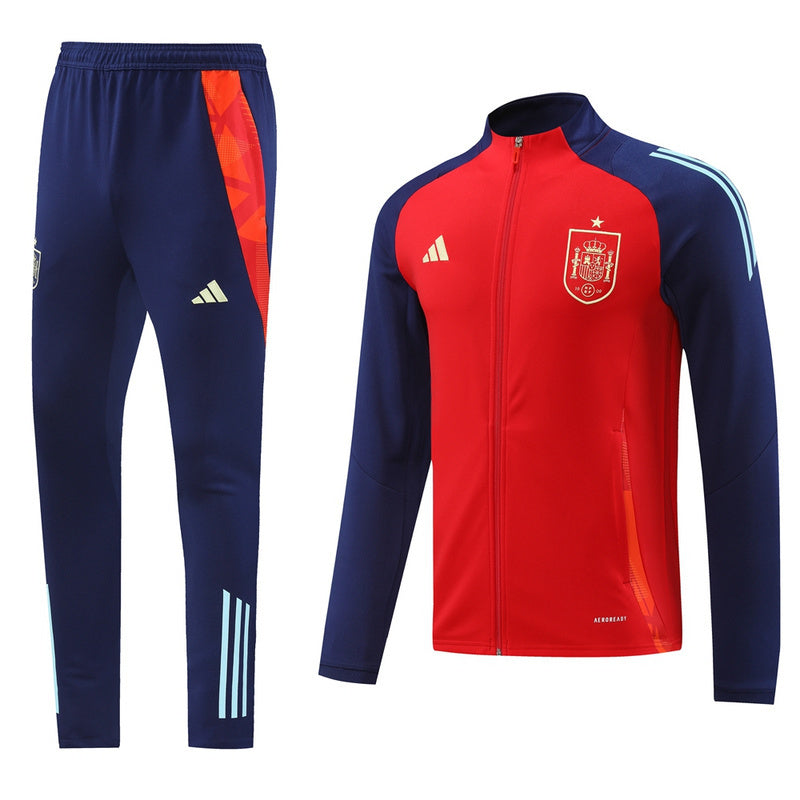 Spain Blue and Red Design 1 Tracksuit