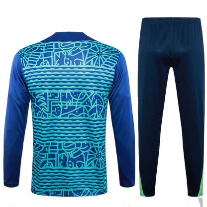 Brazil Blue and Green Design 1 Tracksuit