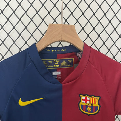 Retro Barcelona 2008/2009 Home Kids Jersey