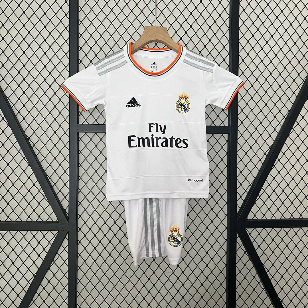 Retro Real Madrid 2013/2014 Home Kids Jersey